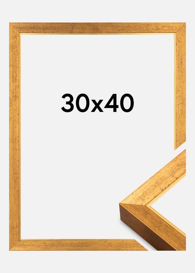 Cadre Brema Verre Acrylique Or 30x40 cm