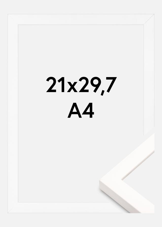 Cadre Brooke Akrylglas Blanc 21x29,7 cm (A4)