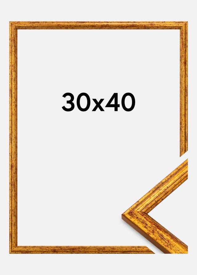 Cadre Claudia Verre Acrylique Or 30x40 cm
