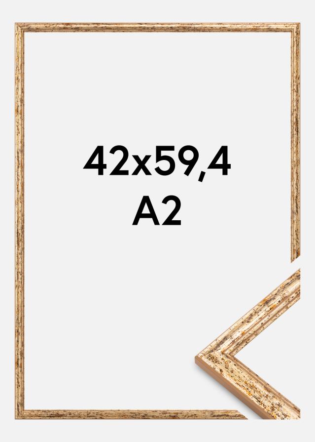 Cadre Claudia en verre acrylique argent 42x59,4 cm (A2)