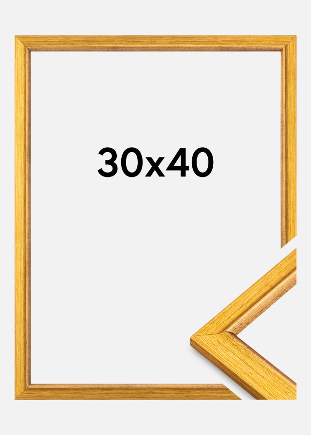 Cadre Marisa Acrylique Doré 30x40 cm