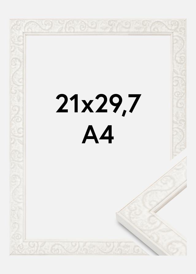 Cadre Milton Verre Acrylique Blanc 21x29,7 cm (A4)