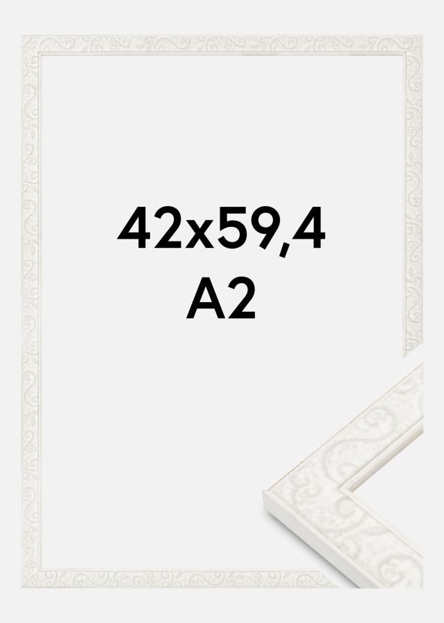 Cadre Milton Verre acrylique Blanc 42x59,4 cm (A2)