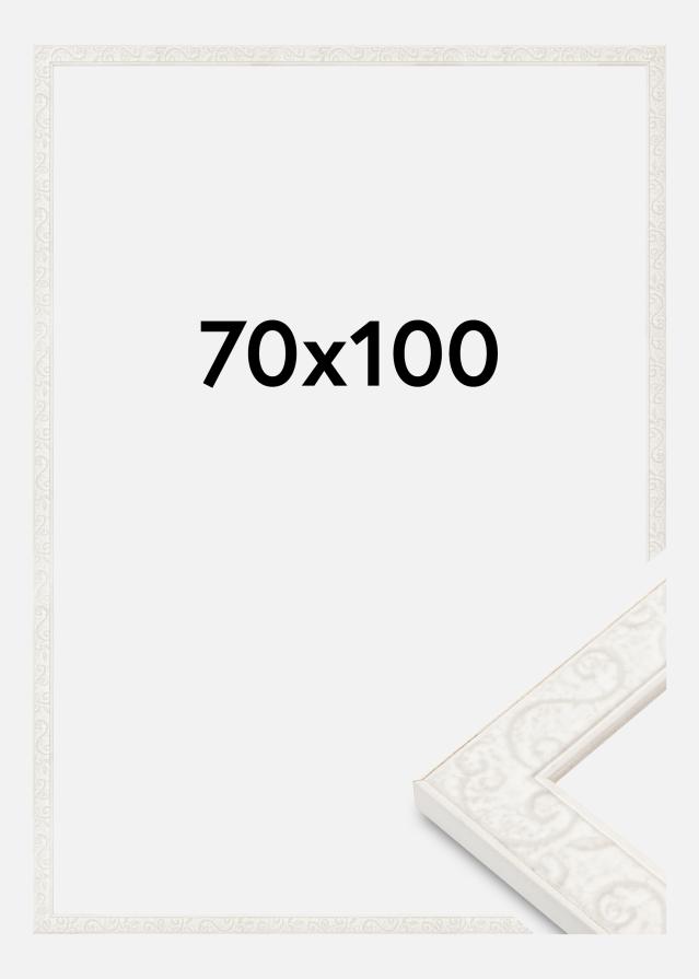 Cadre Milton Verre Acrylique Blanc 70x100 cm