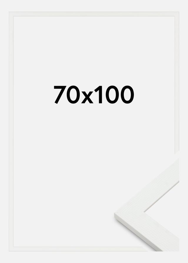 Cadre Sandra Verre Acrylique Blanc 70x100 cm