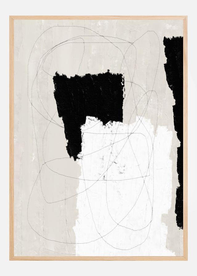 Abstract Oil Painting Poster