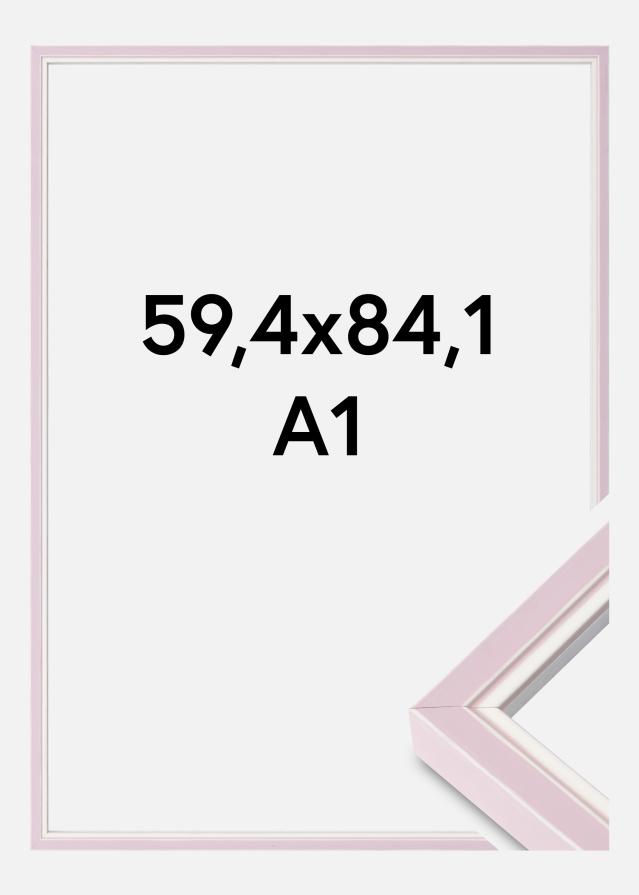 Cadre Diana Verre acrylique Rose 59,4x84,1 cm (A1)