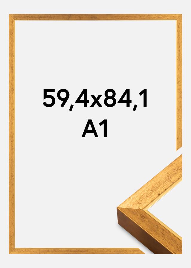 Cadre Brema Verre Acrylique Or 59,4x84,1 cm (A1)