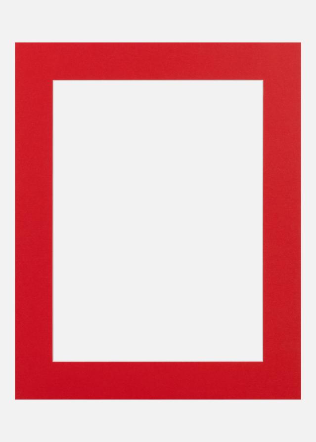 Passe-partout Red Hot (noyau blanc) 15x20 cm (9x14)