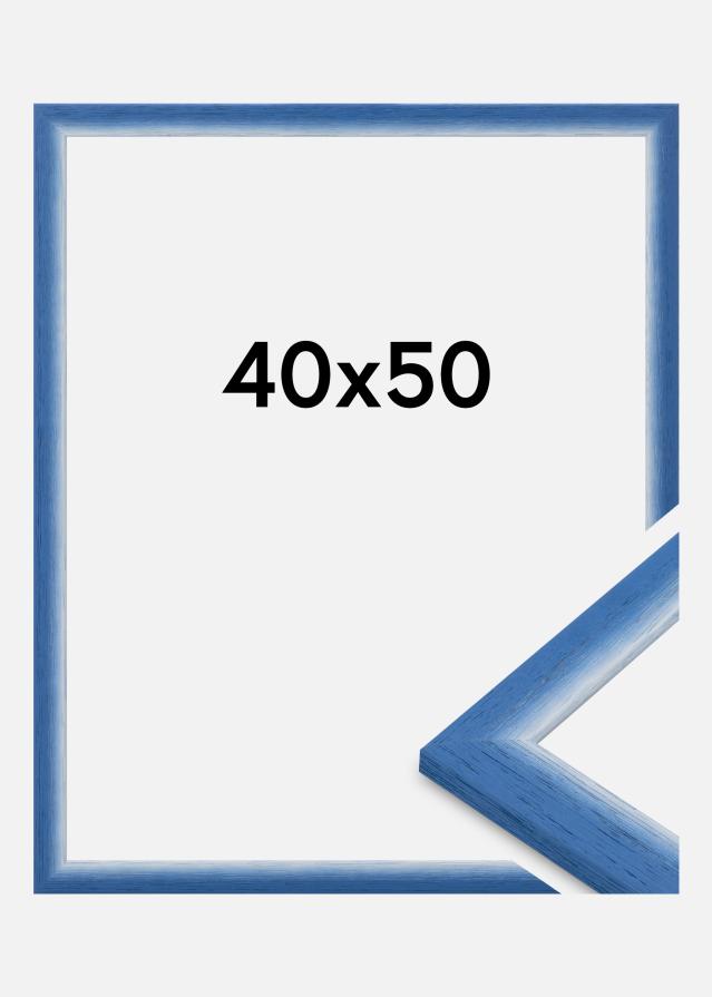 Cadre Cornwall Verre Acrylique Bleu 40x50 cm