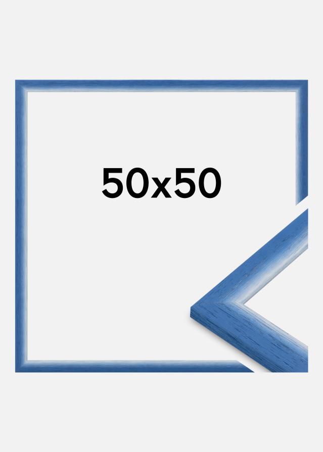 Cadre Cornwall Verre Acrylique Bleu 50x50 cm