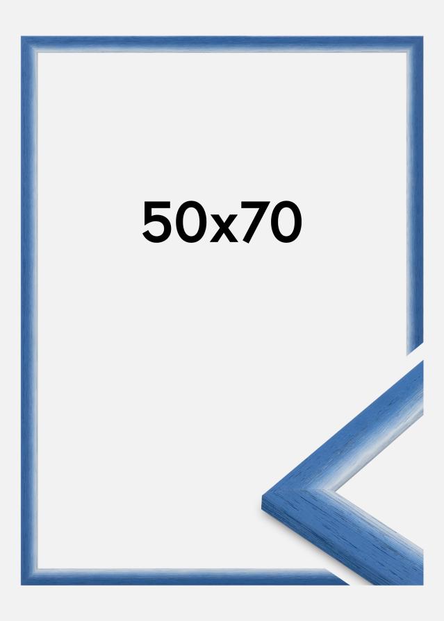 Cadre Cornwall Verre Acrylique Bleu 50x70 cm