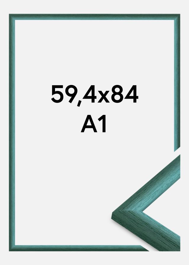 Cadre Cornwall Verre Acrylique Vert Foncé 59,4x84,1 cm (A1)