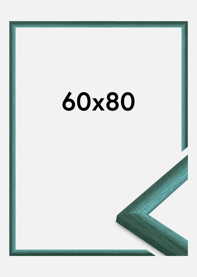 Cadre Cornwall Verre Acrylique Vert Foncé 60x80 cm