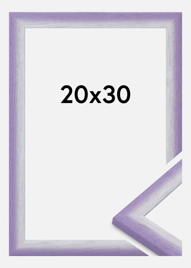 Cadre Cornwall Verre Acrylique Lilas Clair 20x30 cm