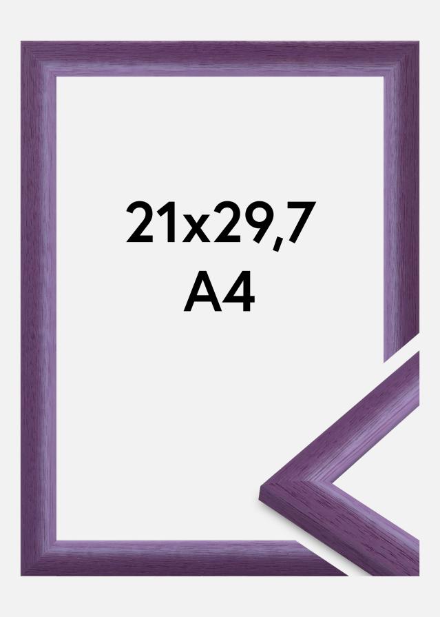 Cadre Cornwall Verre Acrylique Violet 21x29,7 cm (A4)