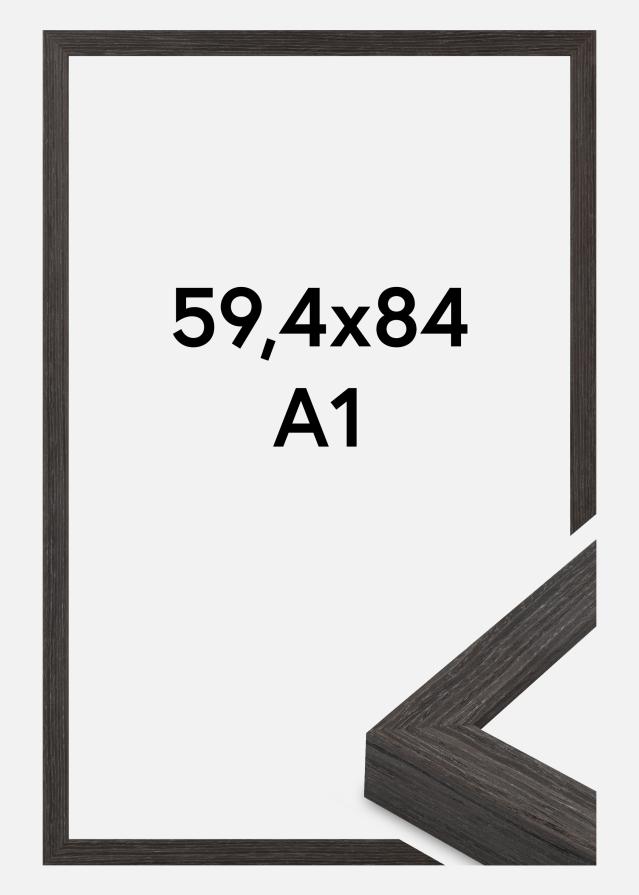 Cadre Cotswold Verre Acrylique Gris 59,4x84,1 cm (A1)