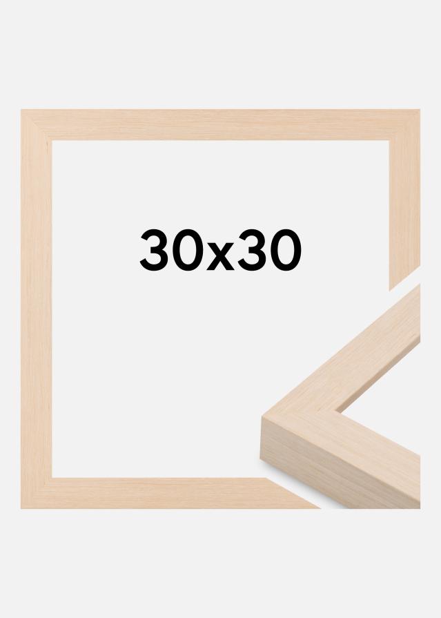 Cadre Cotswold Verre Acrylique Ivoire 30x30 cm