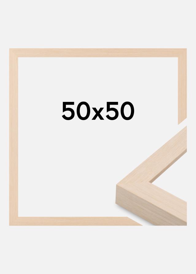 Cadre Cotswold Verre Acrylique Ivoire 50x50 cm