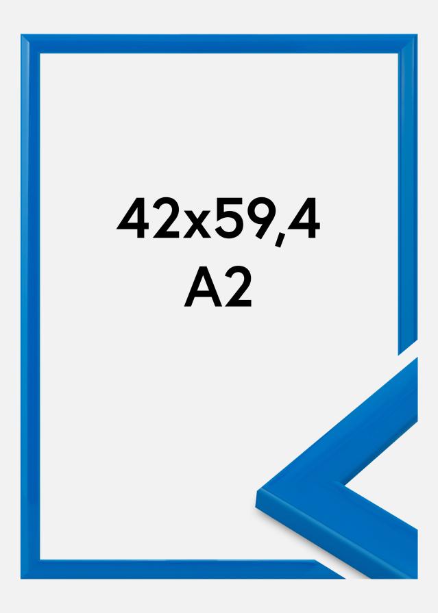 Cadre Dorset Verre Acrylique Bleu 42x59,4 cm (A2)