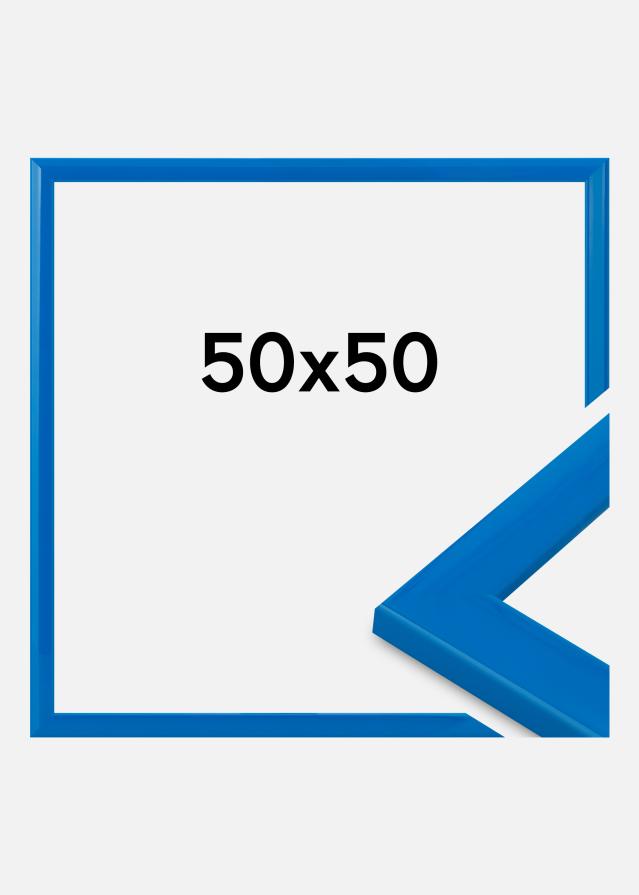 Cadre Dorset Verre Acrylique Bleu 50x50 cm