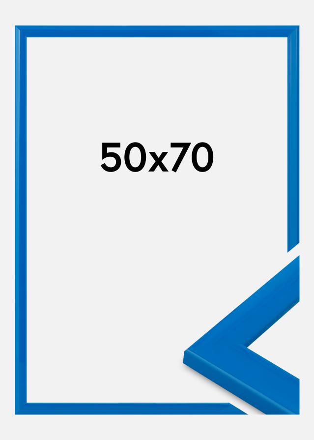 Cadre Dorset Verre Acrylique Bleu 50x70 cm