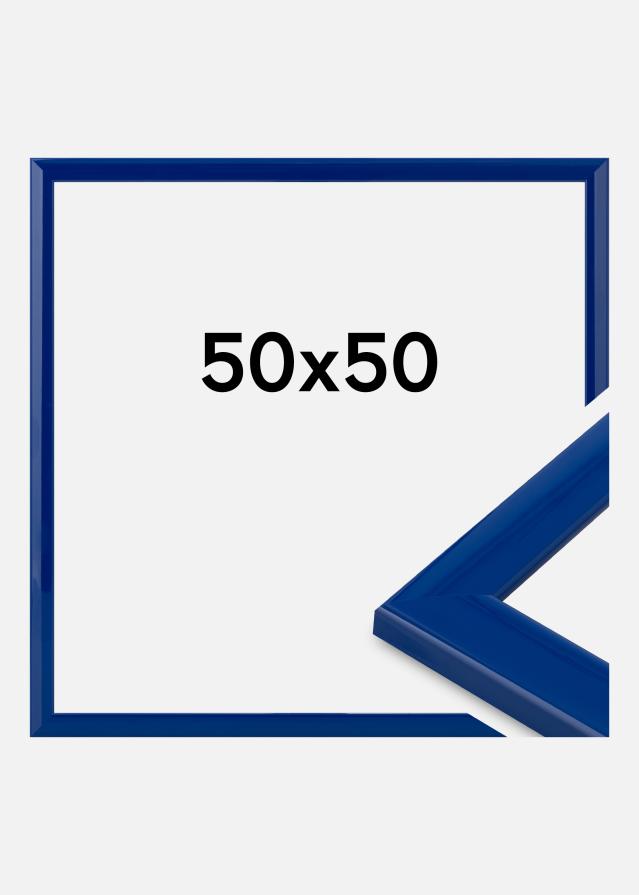 Cadre Dorset Verre Acrylique Bleu Foncé 50x50 cm