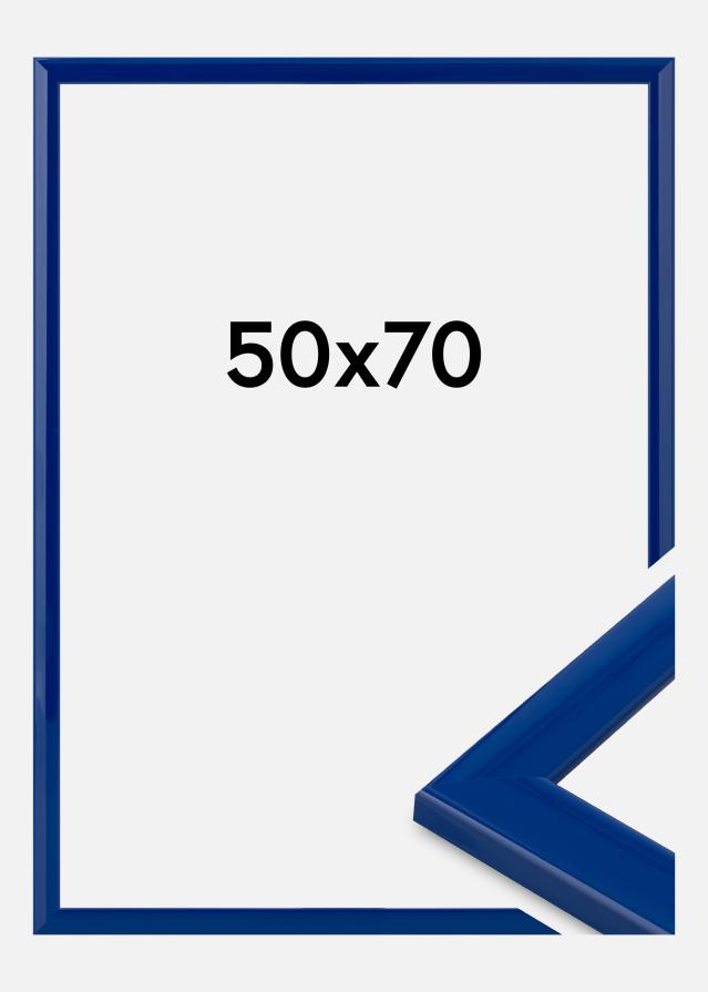 Cadre Dorset Verre Acrylique Bleu Foncé 50x70 cm