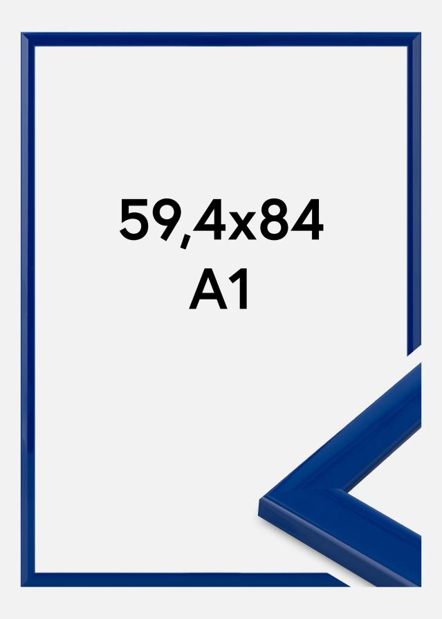 Cadre Dorset Verre Acrylique Bleu Foncé 59,4x84,1 cm (A1)