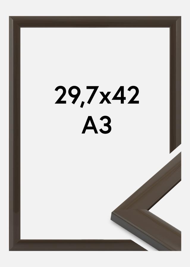 Cadre Dorset Verre Acrylique Gris Foncé 29,7x42 cm (A3)