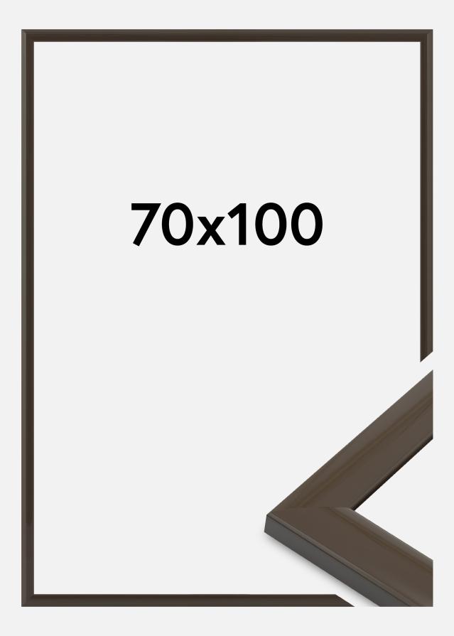 Cadre Dorset Verre Acrylique Gris Foncé 70x100 cm
