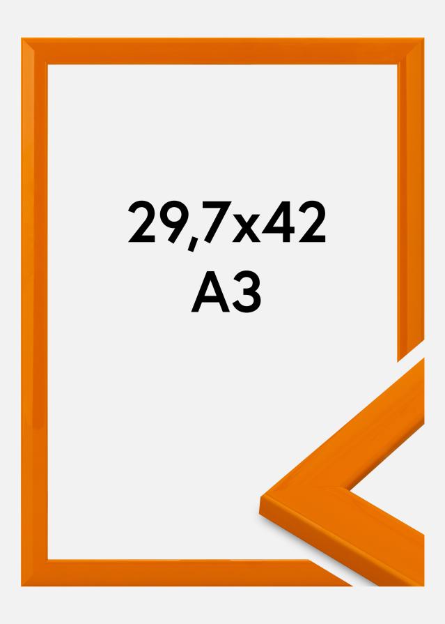 Cadre Dorset Verre Acrylique Orange 29,7x42 cm (A3)