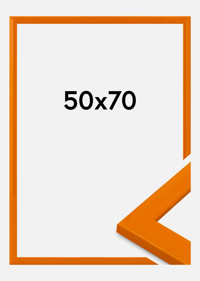 Cadre Dorset Verre Acrylique Orange 50x70 cm