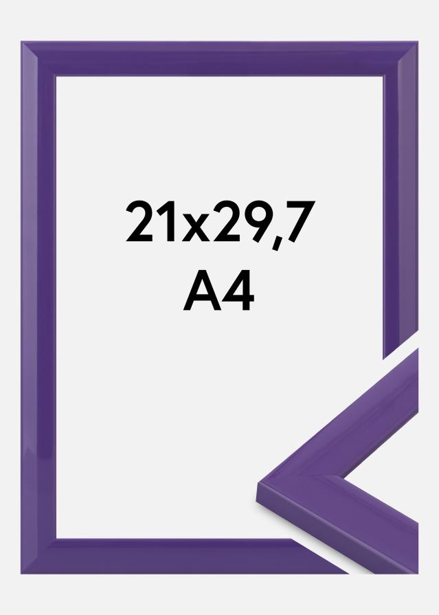 Cadre Dorset Verre Acrylique Violet 21x29,7 cm (A4)
