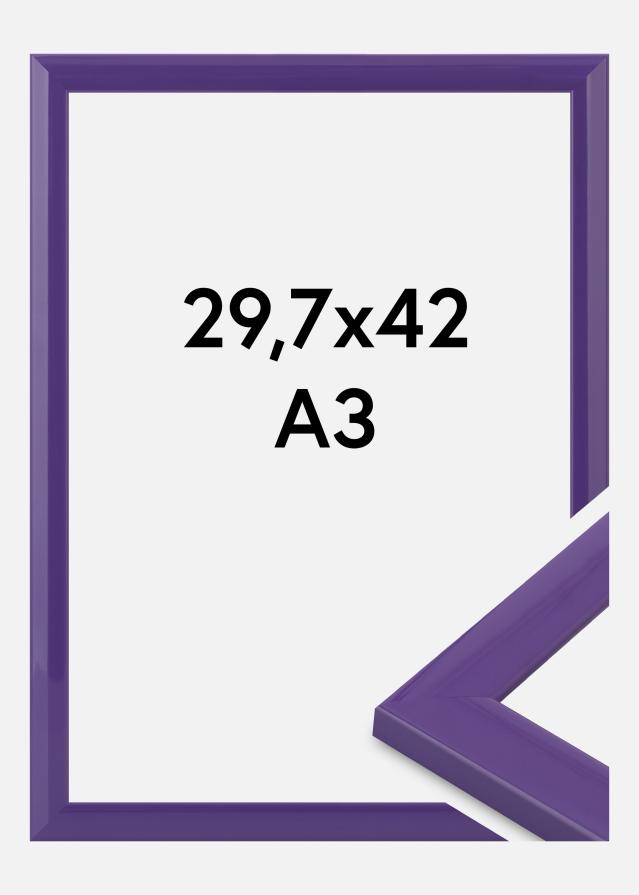 Cadre Dorset Verre Acrylique Violet 29,7x42 cm (A3)