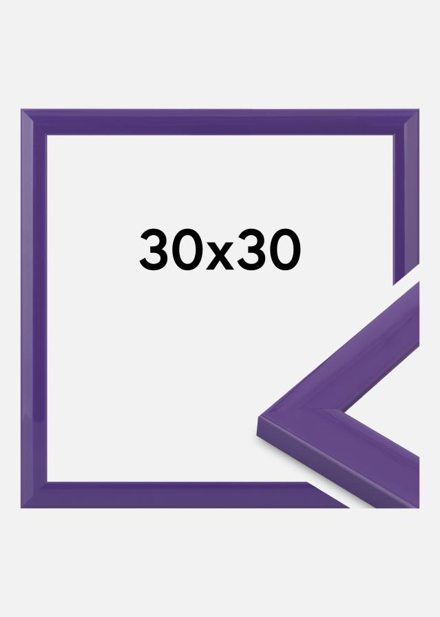 Cadre Dorset Verre Acrylique Violet 30x30 cm
