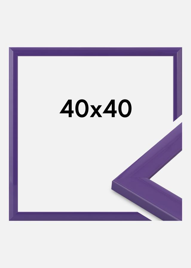 Cadre Dorset Verre Acrylique Violet 40x40 cm