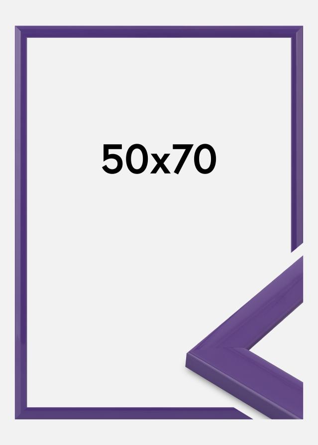 Cadre Dorset Verre Acrylique Violet 50x70 cm