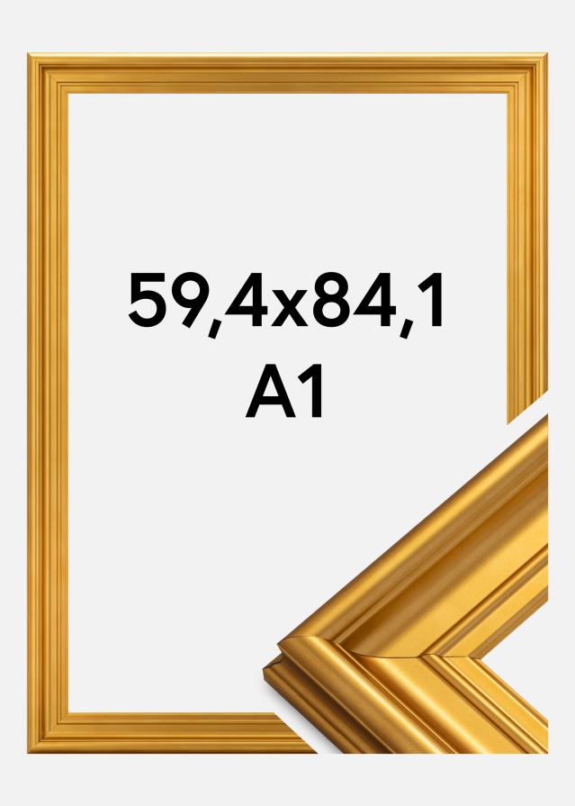 Cadre Mora Premium Or 59,4x84,1 cm (A1)