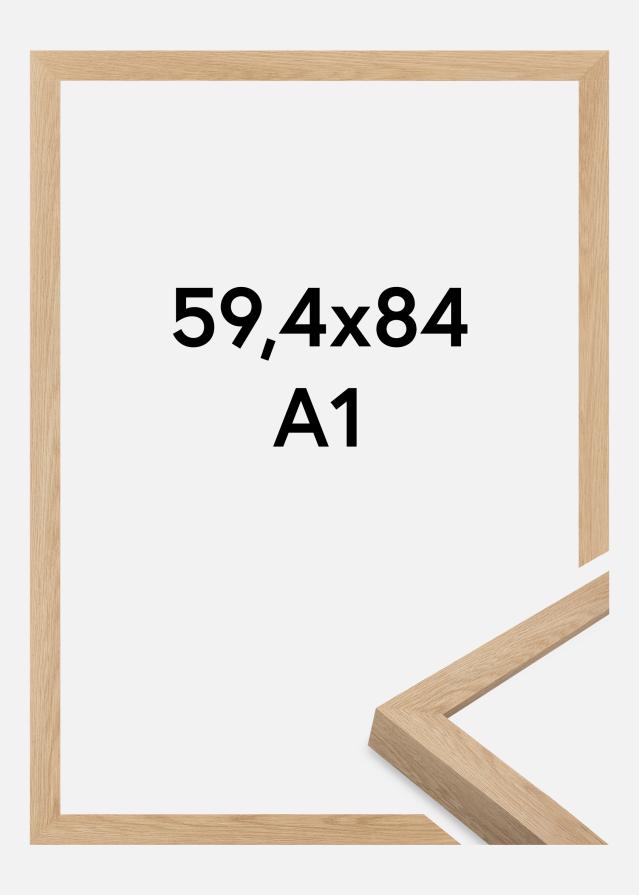 Cadre Wells Verre Acrylique Chêne 59,4x84,1 cm (A1)