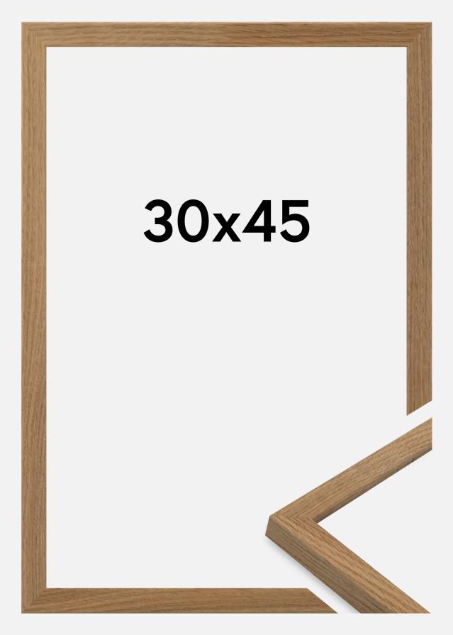 Cadre Salisbury Verre Acrylique Chêne 30x45 cm