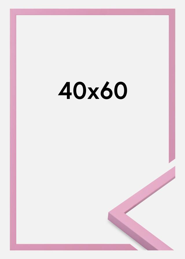 Cadre Kent Verre Acrylique Rose 40x60 cm