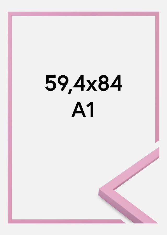 Cadre Kent Verre Acrylique Rose 59,4x84,1 cm (A1)