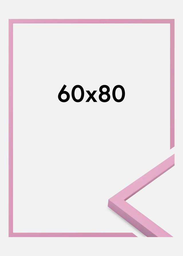 Cadre Kent Verre Acrylique Rose 60x80 cm