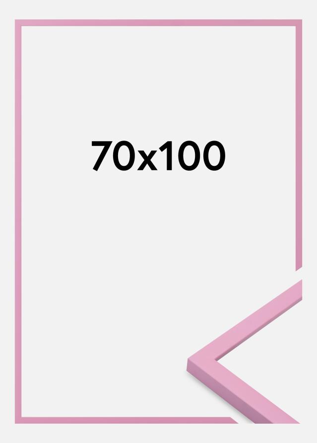 Cadre Kent Verre Acrylique Rose 70x100 cm