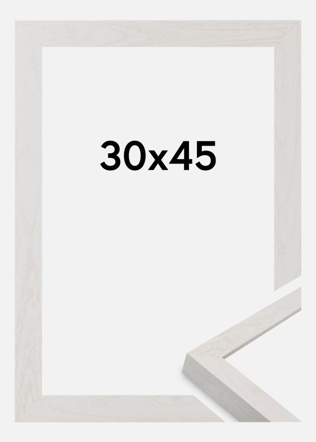 Cadre Wells Verre Acrylique Blanc 30x45 cm