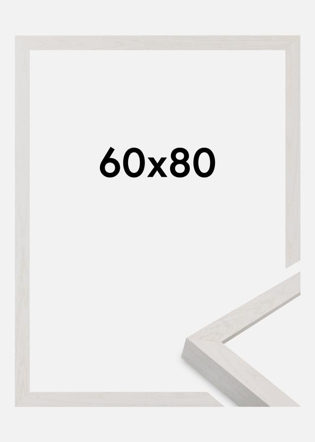 Cadre Wells Verre Acrylique Blanc 60x80 cm
