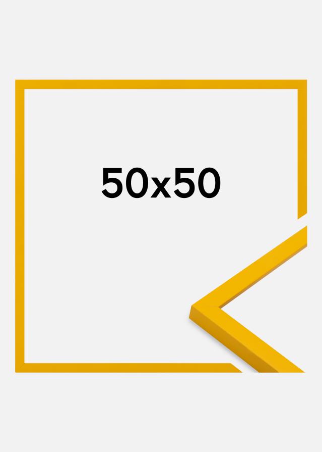 Cadre Kent Verre Acrylique Or 50x50 cm