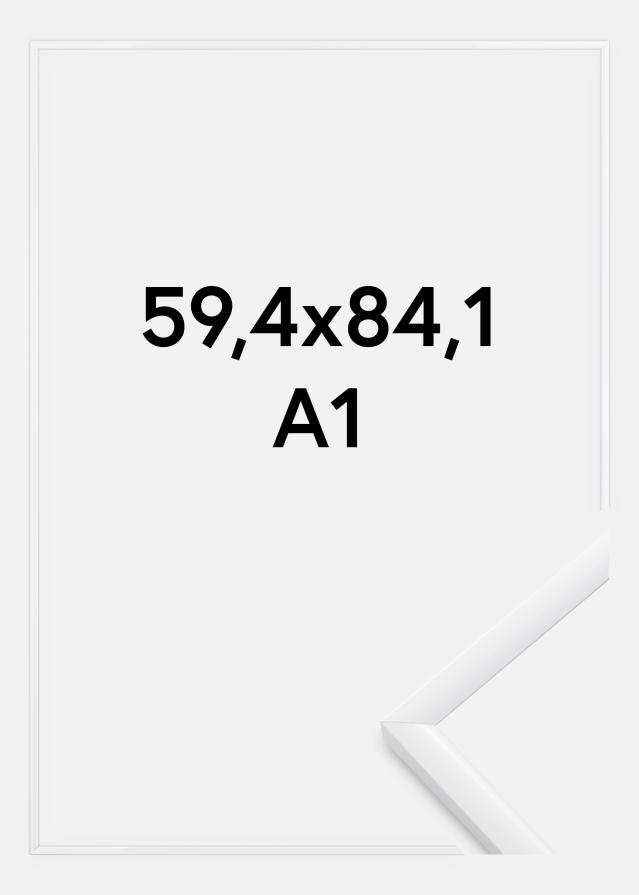 Cadre New Lifestyle Verre Acrylique Blanc 59,4x84,1 cm (A1)