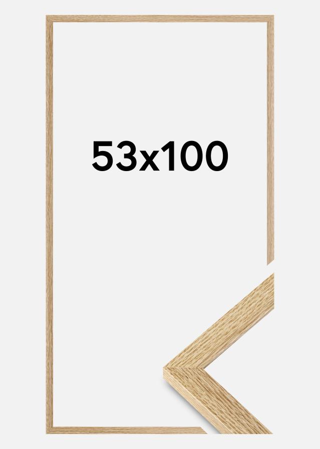 Cadre Selection Verre Acrylique Chêne 53x100 cm
